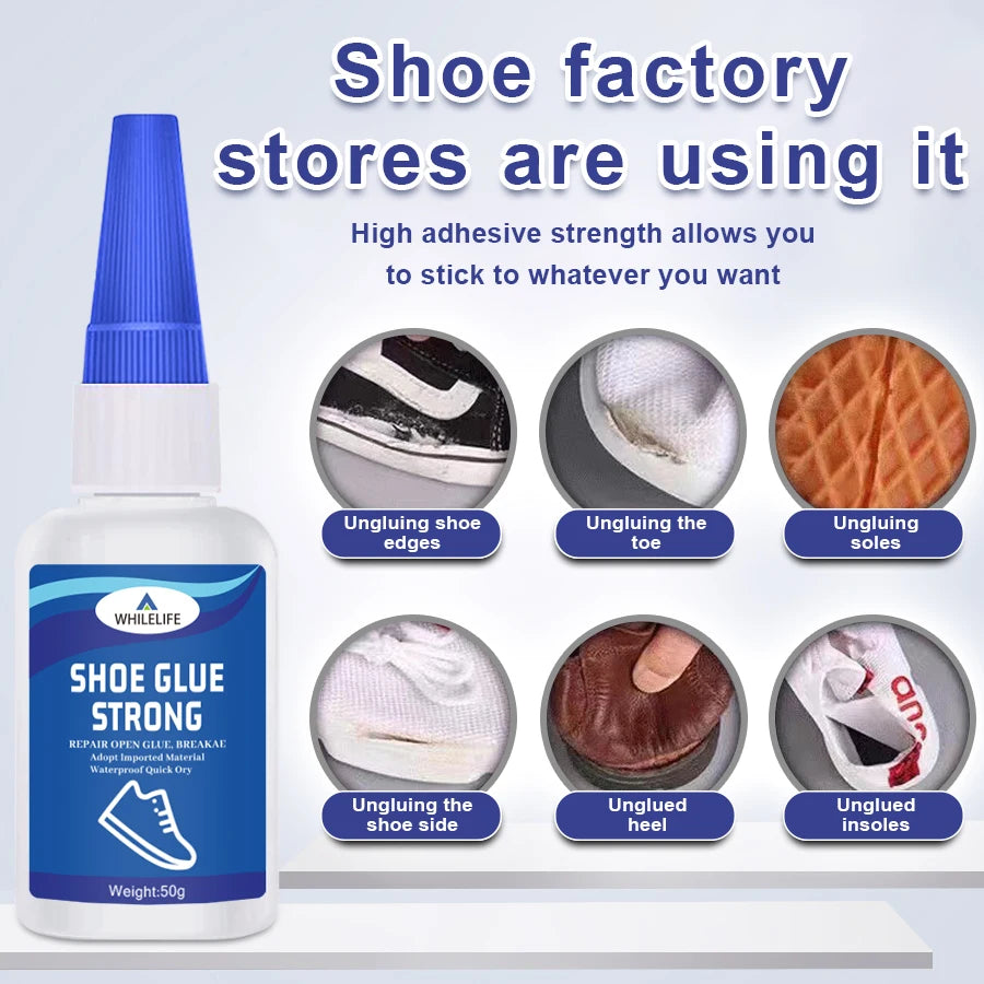 35/50g Super Strong Shoe Glues DIY Repairing Adhesive Universal Waterproof Shoe Sealers for Sneakers Professional Repair Tools