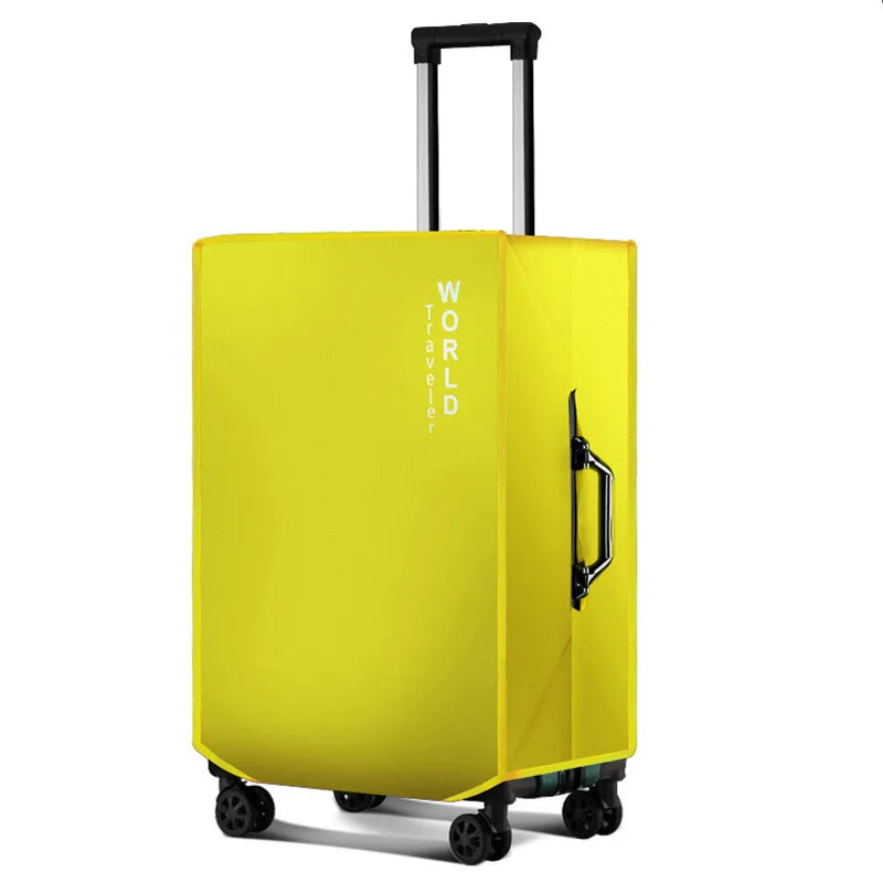 New Colorful Luggage Protector Cover Non-woven Luggage Cover Dustproof Trolley Suitcase Wear-resistant For 20/24/26/28/30inch