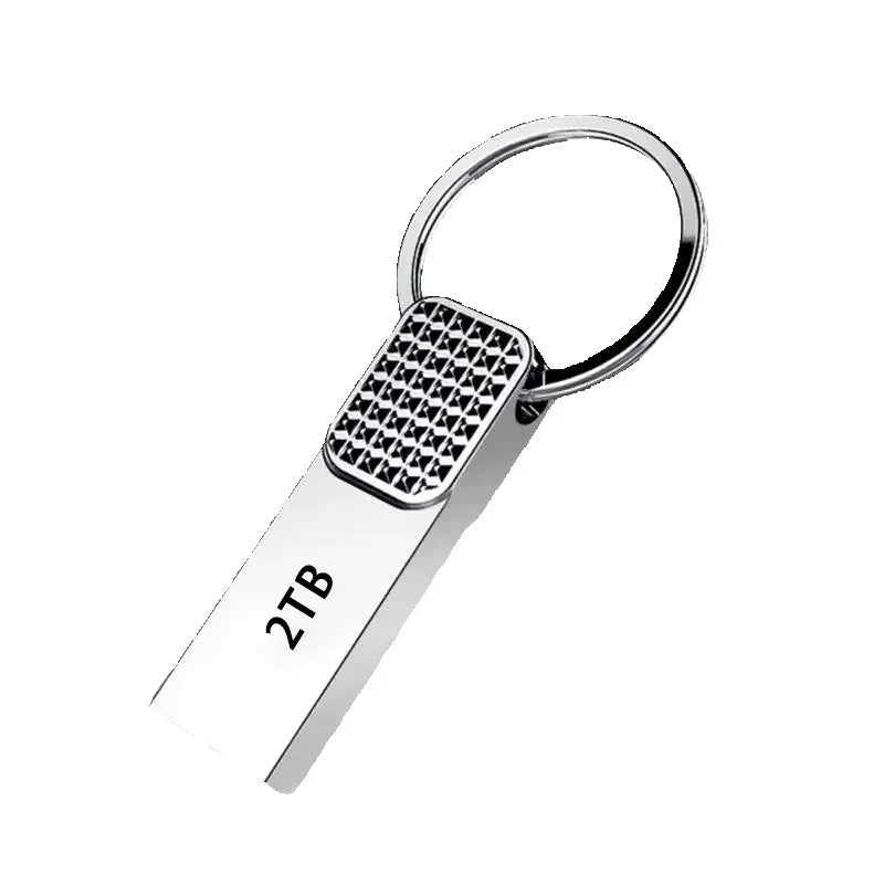 New USB 2.0 Flash Drive Metal High-Speed Pen Drive 1TB 2TB Waterproof Type-C USB Pen Drive For Computer Storage Device