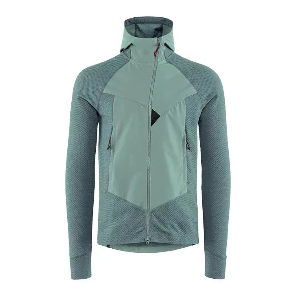 2025 New Spring Commuting New Outdoor Hiking Breathable Lightweight Multi-Purpose Hooded Patchwork Long Sleeved Jacket