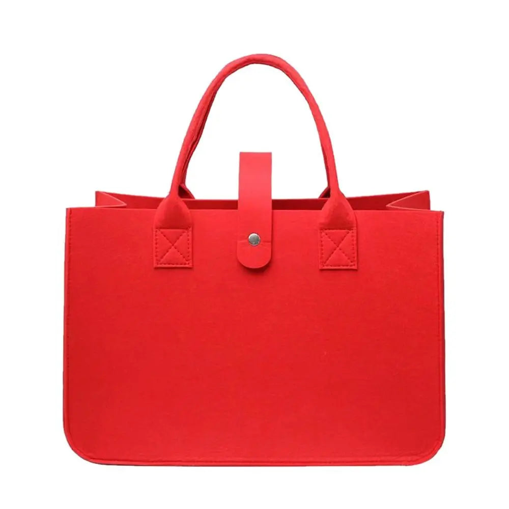 New Felt Felt Shoulder Bag Toy Sundries Large Capacity Messenger Bag Storage Organizer Crossbody Handbag Women