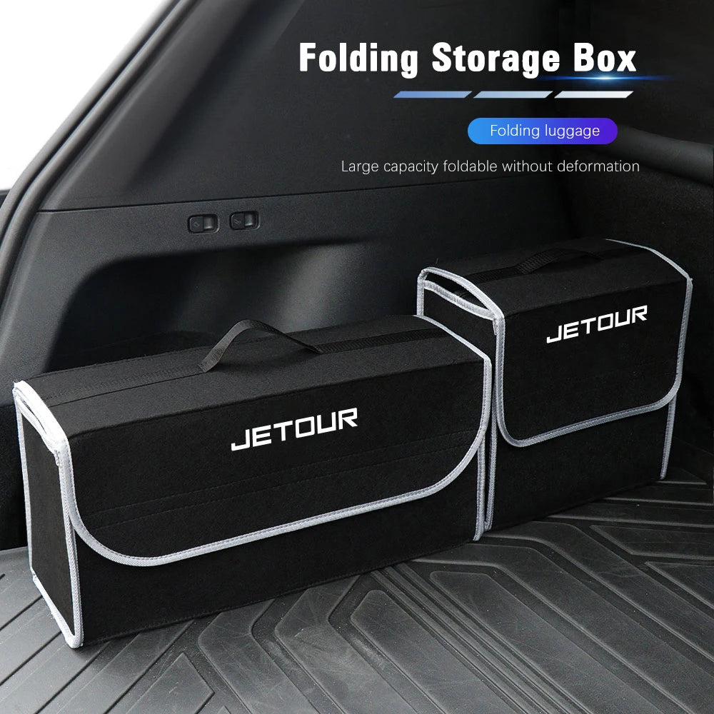 Car Trunk Organizer Box Large Capacity Folding Storage Bag For Jetour X70 X90 X70S PLUS Dashing X-1 X95 L6 i-DM
