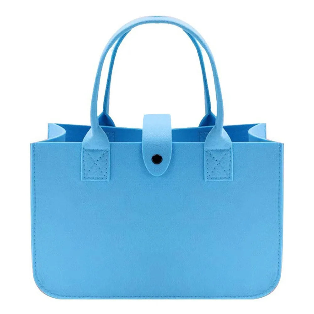New Felt Felt Shoulder Bag Toy Sundries Large Capacity Messenger Bag Storage Organizer Crossbody Handbag Women