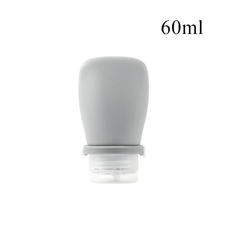 Soft Silicone Travel Bottles 30/60/90ml Empty Squeeze Tubes For Lotion Leakproof Skin Care Products Container Travel Accessories