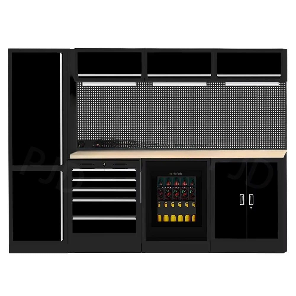 #Tool Cabinet Storage Modul Workstation Garage Storage Cabinet Combination Tool Stainless Steel Tool Cabinet