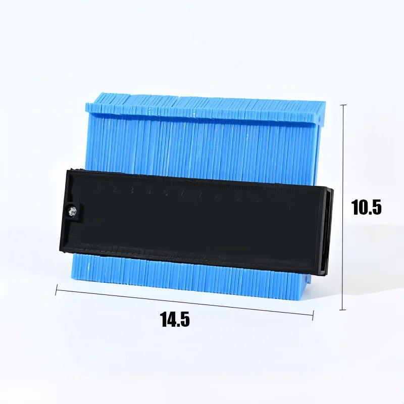 Building Woodworking Measuring Instrument Ceramic Tile Tool Contour Gauge Line Copier Ruler Cutting Template