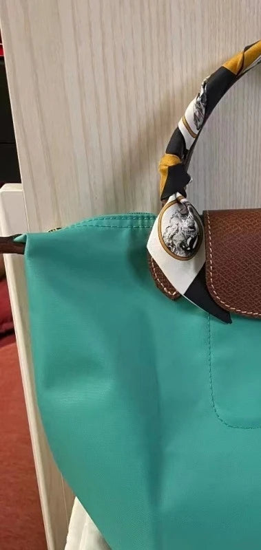 2026 Lightweight Foldable Nylon Shoulder Bag Ladies Water Resistant Shopping Tote Bag Large Handbag for Travel Daily Office