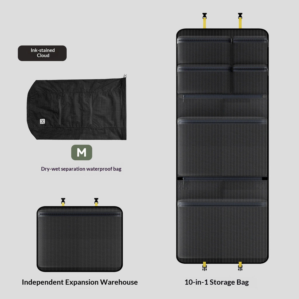 Travel Packing Bag Portable Business Trip Travel Suitcase Clothing Organizer Innerwear Separate Packing Bag Stuff Sack