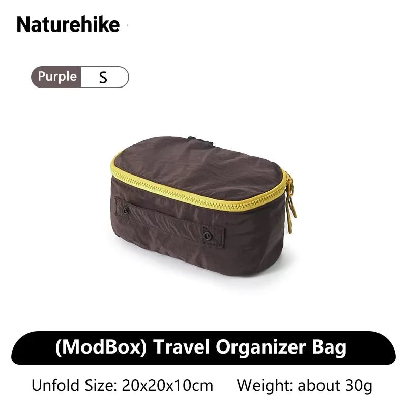 Naturehike ModBox Travel Storage Bag Portable Outdoor Camping Business Trip Suitcase Clothing Separator Makeup Organizer Bags