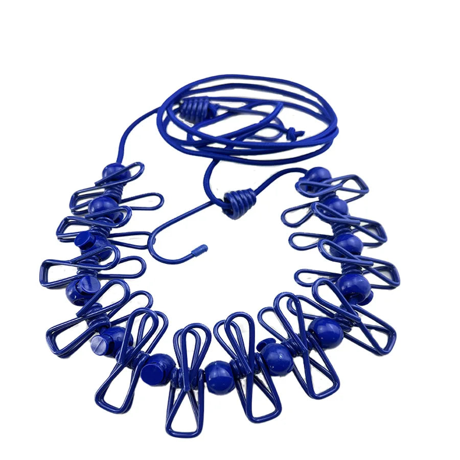 Thiened Outdoor Travel Clothes Drng Rope Dormi Indoor And Outdoor No Punching Windproof Non-slip Quilt Drng Rope
