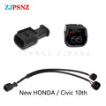 Car Horn Adapter Pigtail Socket Female Male Plug Horn Wiring Harness Female Male Plug Non-Destructive 1 to 2 Split Horn Adapter