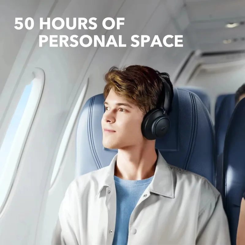 Soundcore Original Space Q45 Wireless Bluetooth Headphones ANC Active Noise Cancellation LDAC HiRes Headset 50H Playtime