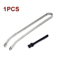 BBQ Sausage Turning Tongs High Temperature Resistance Metal Barbecue Hot Dog Flipping Clip BBQ Tools Multipurpose Cooking Tongs