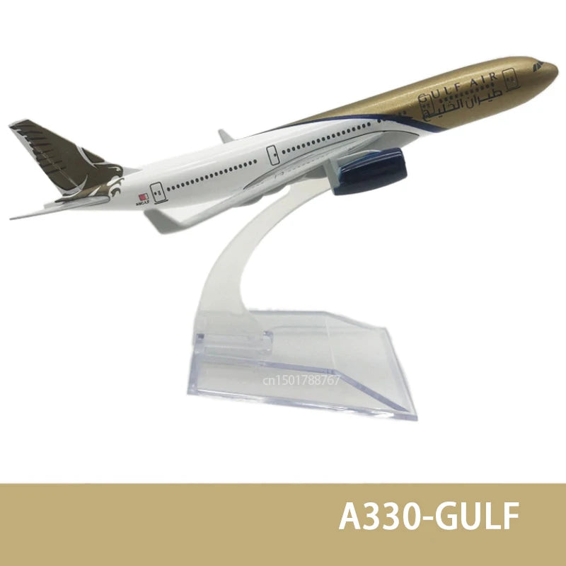 6Inch 15CM A380 A350 A330 A320 Concorde Diecast Airplane Model For Gift Collection