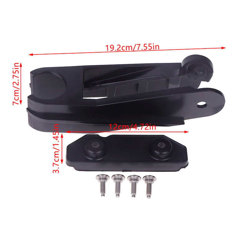 1 PCS 500cc Motorcycle Chain Slider Guide Rubber Buffer Pad Guide For Motorcycle TRK502 TRK502X / TRK 502 502X