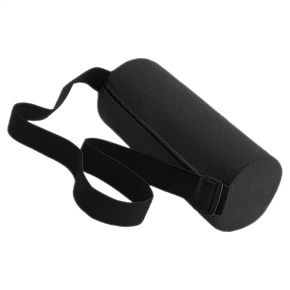 Memory Foam Lumbar Support Pillow Small Cylinder Waist Rest Cushion for Chair Office Car Back Pain Relief High Density