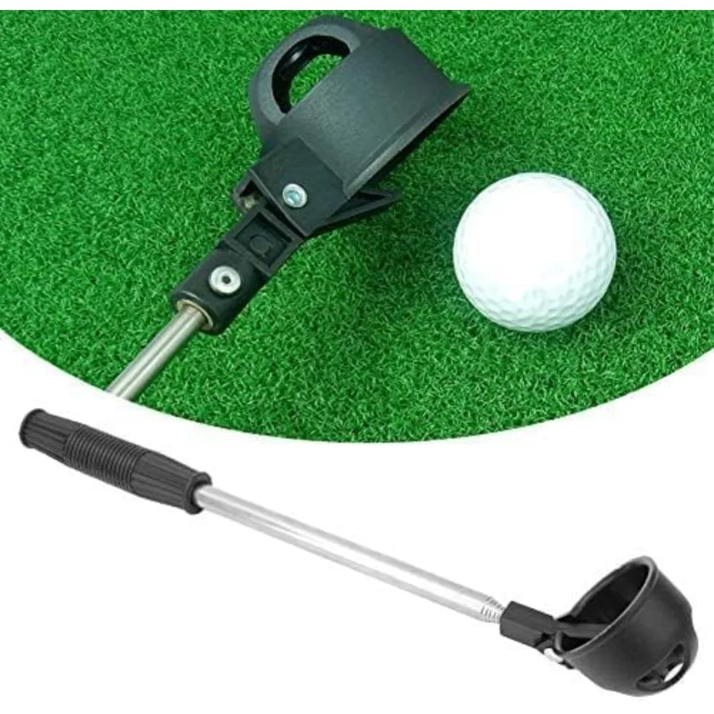 Golf Ball Retriever Telescopic for Water, 6.7ft Stainless Ball Retriever Tool Golf Grabber Picker Accessories Gift for Golfer