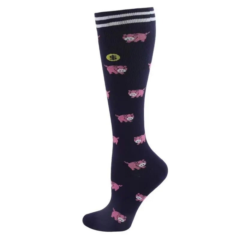 Compression Socks for Men and Women Medical Althetic Diabetes Varicose Veins Sports Socks for Running Cycling Travel Flight