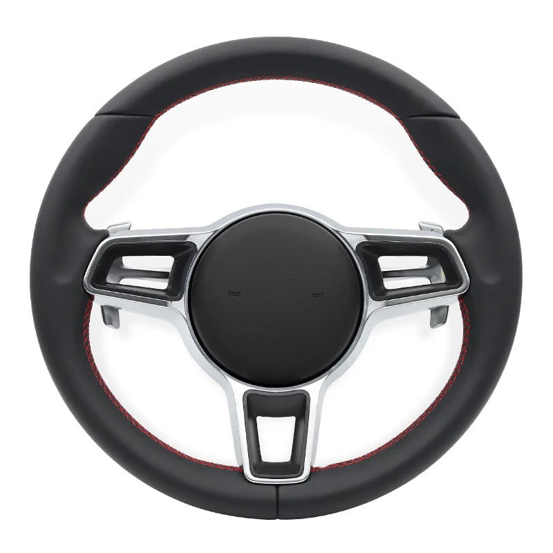 Steering wheel for Porsche Macan Cayenne Panamera Taycan 718 Cayman 991 992 911 911.2 997 Carrera GT2 GT2RS GT3 GT3RS GT3 RS GT4