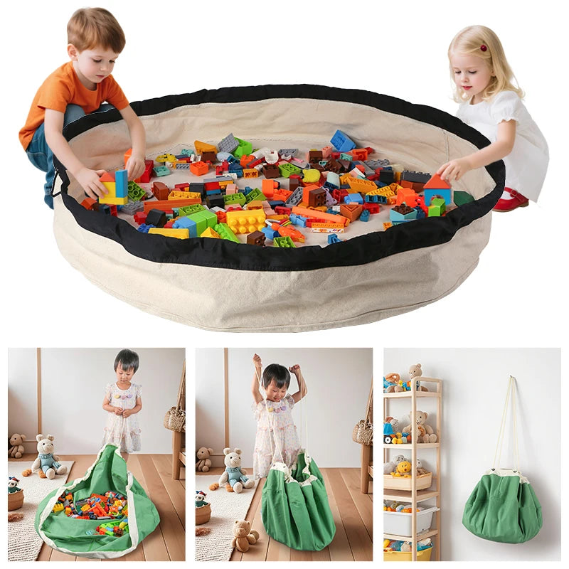 Pouch Bag Round Zhejiang Living Room None Cotton Folding Storage Bags Bags New