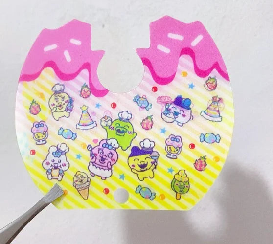 IN STOCK Cannot Be Past Dynamic Lenticular Tamagotchi Paradise Cartoon Characters Diy Handmade Panel Paper And Backboard Paper