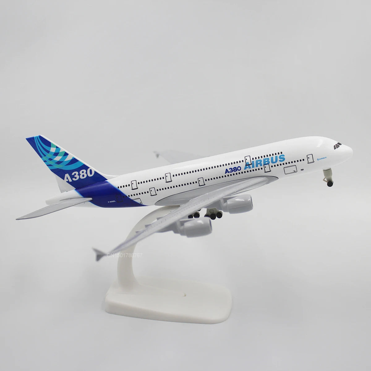 1/400 Scale 20CM Diecast Alloy Antonov An-225 "Mriya" A380 330 747 777 Airplane Model For Gift Collection