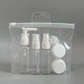 ㉸Perfume Bottle Set Refillable Spray Lotion Shampoo Shower Tube Bottling Refill Cosmetic Travel Liquid Container Portable Tool