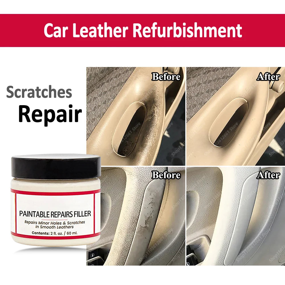 Multifunctional Leather Care Polish for Car Interior & Household