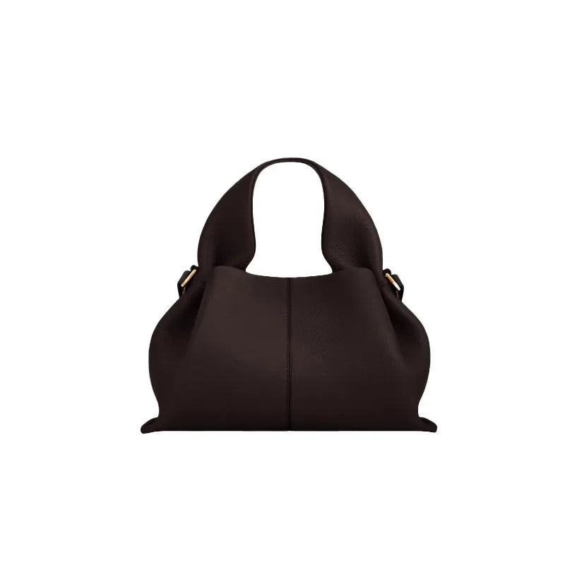 2026 New Cloud Dumpling Bag Unique Design Light Luxury Crossbody Top Handle Shoulder Bag Versatile Work Evening Handbag