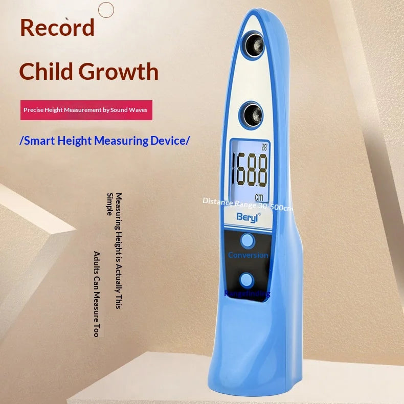 Smart Portable Height Measurer Digital Stadiometer for Kids  Accurate Ultrasonic Height Meter for Home Use Baby Growth Tracker
