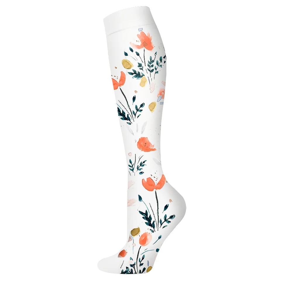 Men Women Compression Sock for Leggings Breathable Running Pressure Soccer Adult Edition Network Pressure Nurse Socks