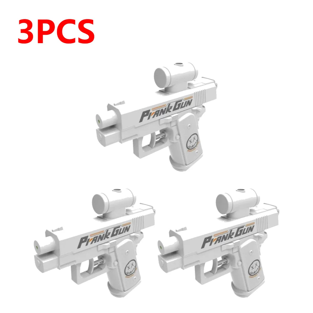 5-1PC Handheld Water Prank Gun Two-Way Spray Trick Reverse Water Gun Summer Outdoor Pool Watergun Toys Pistola de agua de broma