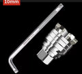 1pc Universal Adjustable Magic Socket Wrench,10~19mm,Multifunctional Ratchet Wrench Head Spanner Sleeve,Repair Tools Accessory