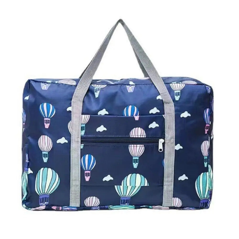 Foldable Travel Bag Tote Bag Large Capacity Oxford cloth Luggage Bag Waterproof Clothes Organizer Bag