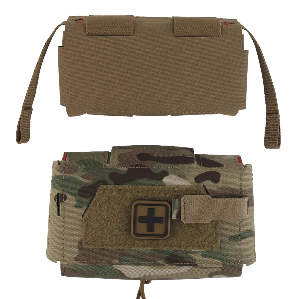Tactical  MD2 Compact Medical Pouch V3 IFAK First Aid Trauma Kit Outdoors Hunting Camping Patrol Survival Equipment