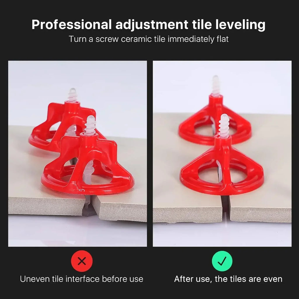Spiral Tile Leveling System Clips Spacers Straps Wadge for Tile Laying Wall Floor Ceramic Fixing Construction Tools Building