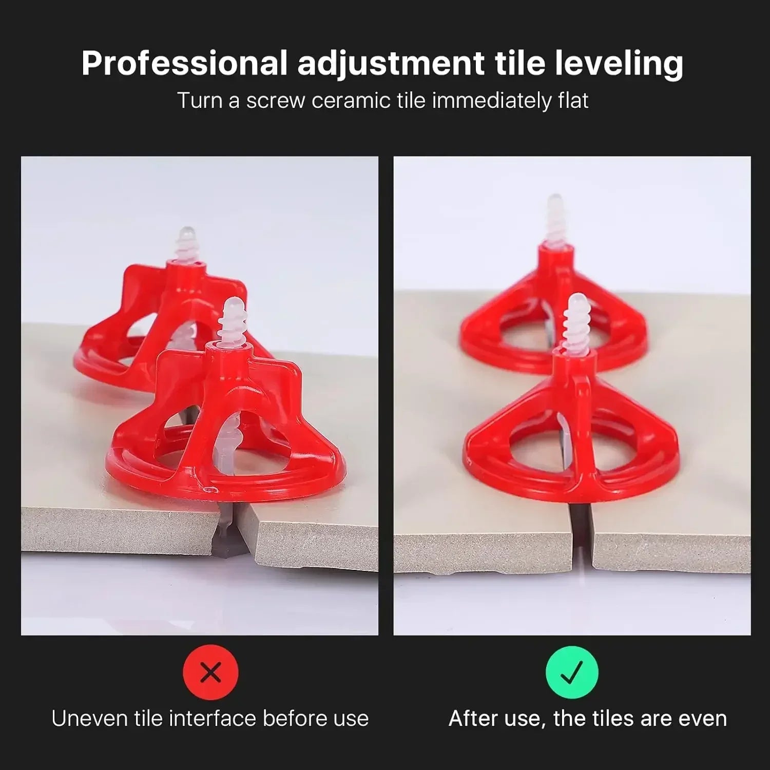 Spiral Tile Leveling System Clips Spacers Straps Wadge for Tile Laying Wall Floor Ceramic Fixing Construction Tools Building