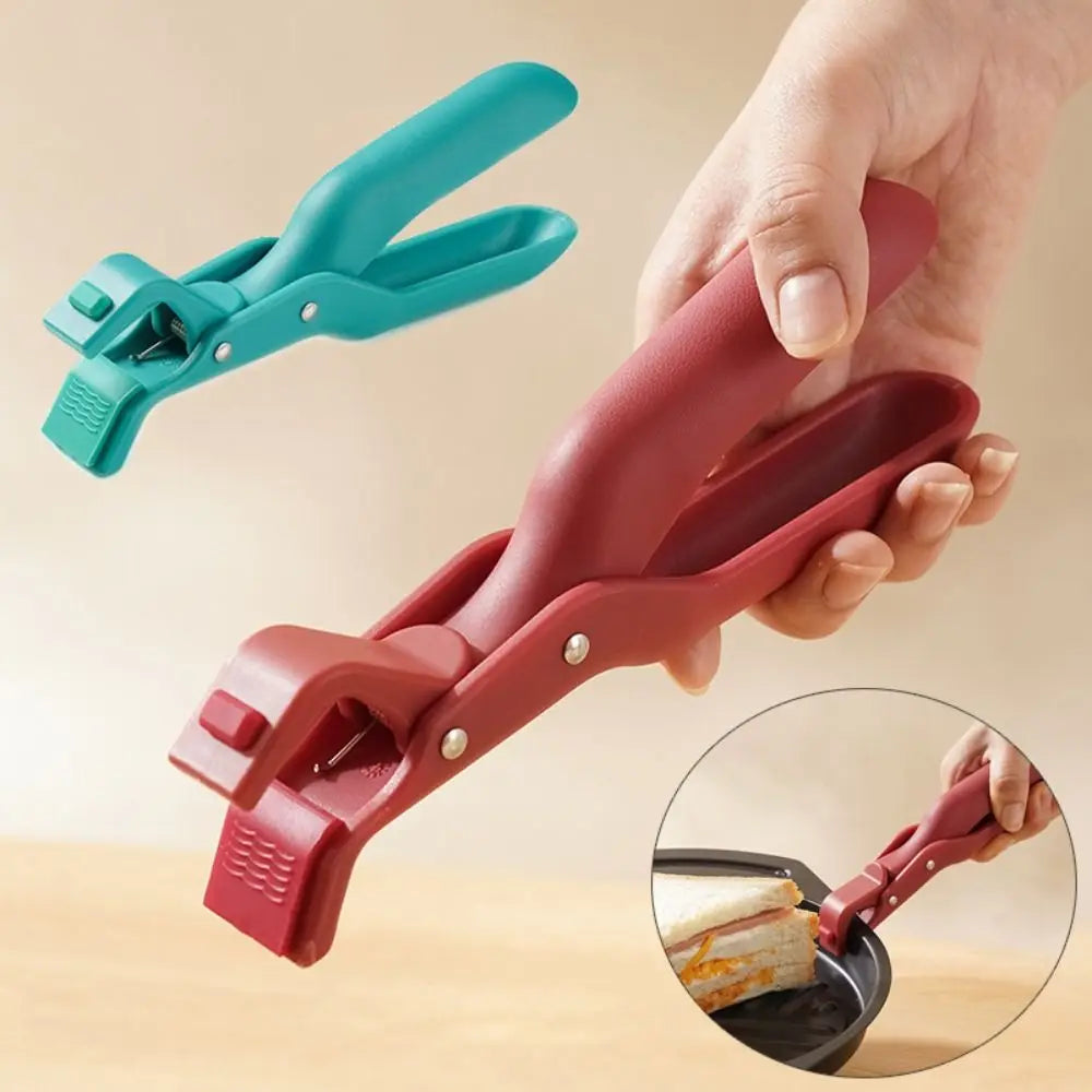 Multifunction Kitchen Bowl Clip Durable Silicone Anti Scalding Clip Non-slip Meal Bowls Tongs Pot Clips Gripper Kitchen Tools