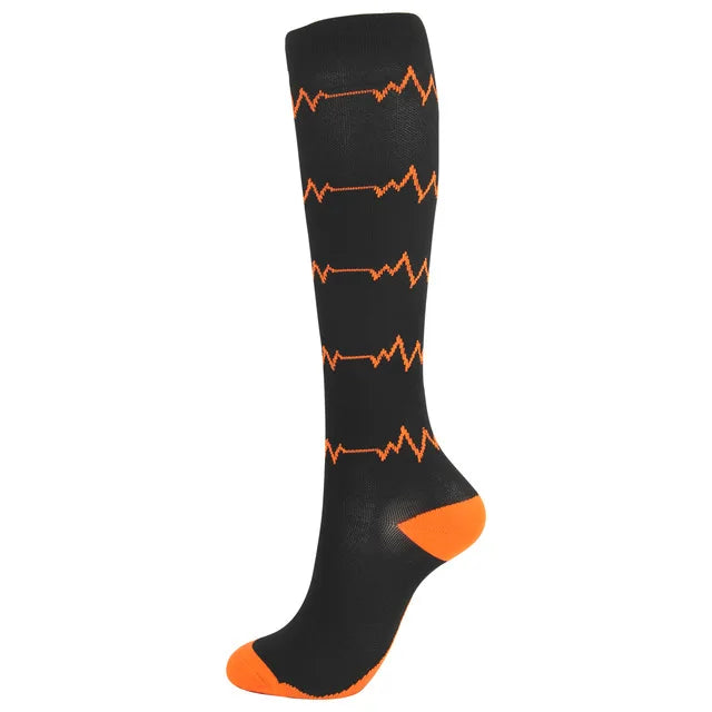 Compression Stockings Men Women Crossfit Golfs For Running Anti-slip Outdoor Sports Compress Nursing Varicose Veins Anti Fatigue