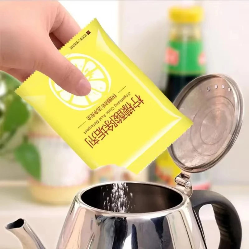 Portable Citric Acid Descaling Agent Fast Descaling Safe And Clean Fresh Fragrance Without Pungent Suitable For Teapots Faucets