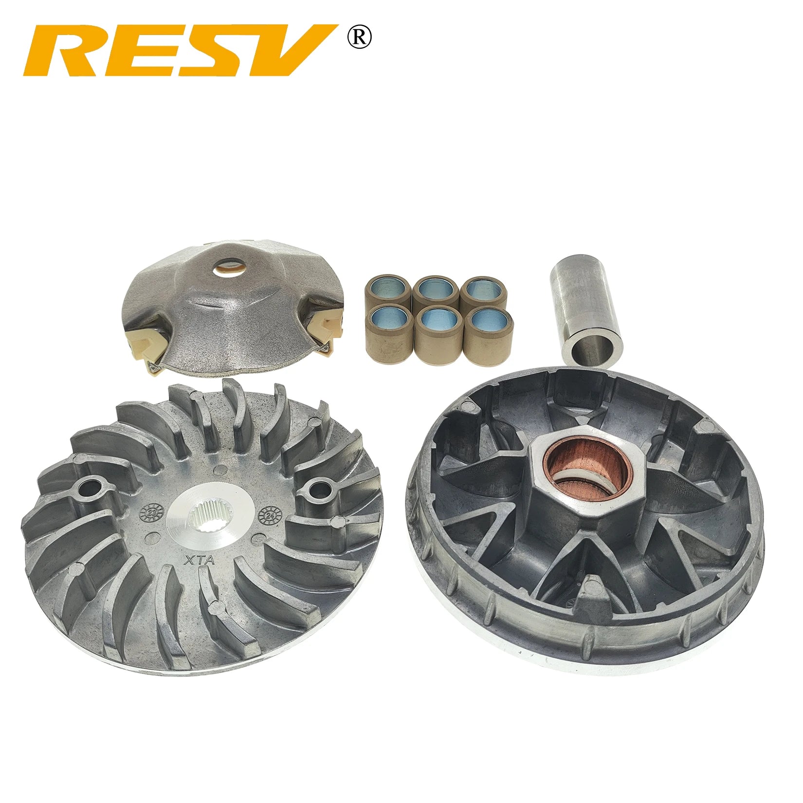 RESV for 16g SYM HD300 RV250 RV270 GTS Citycom Cruisym Joymax Z ATV Quadlander 250 300 Variator Drive Face Pulley Assy Roller