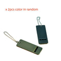 2pcs Random Color Three frequency outdoor survival whistle, life-saving whistle, high pitched high-frequency earthquake relief w