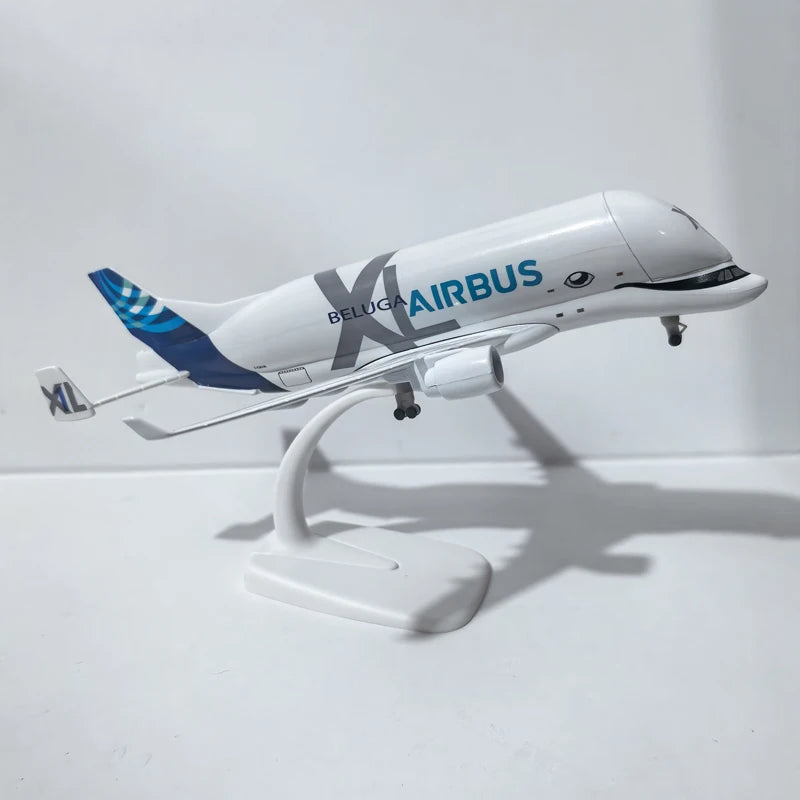 JASON TUTU 20CM Diecast Metal Planes BELUGA AIR BUS Plane Airplane Model Aircraft Model Collect Gifts