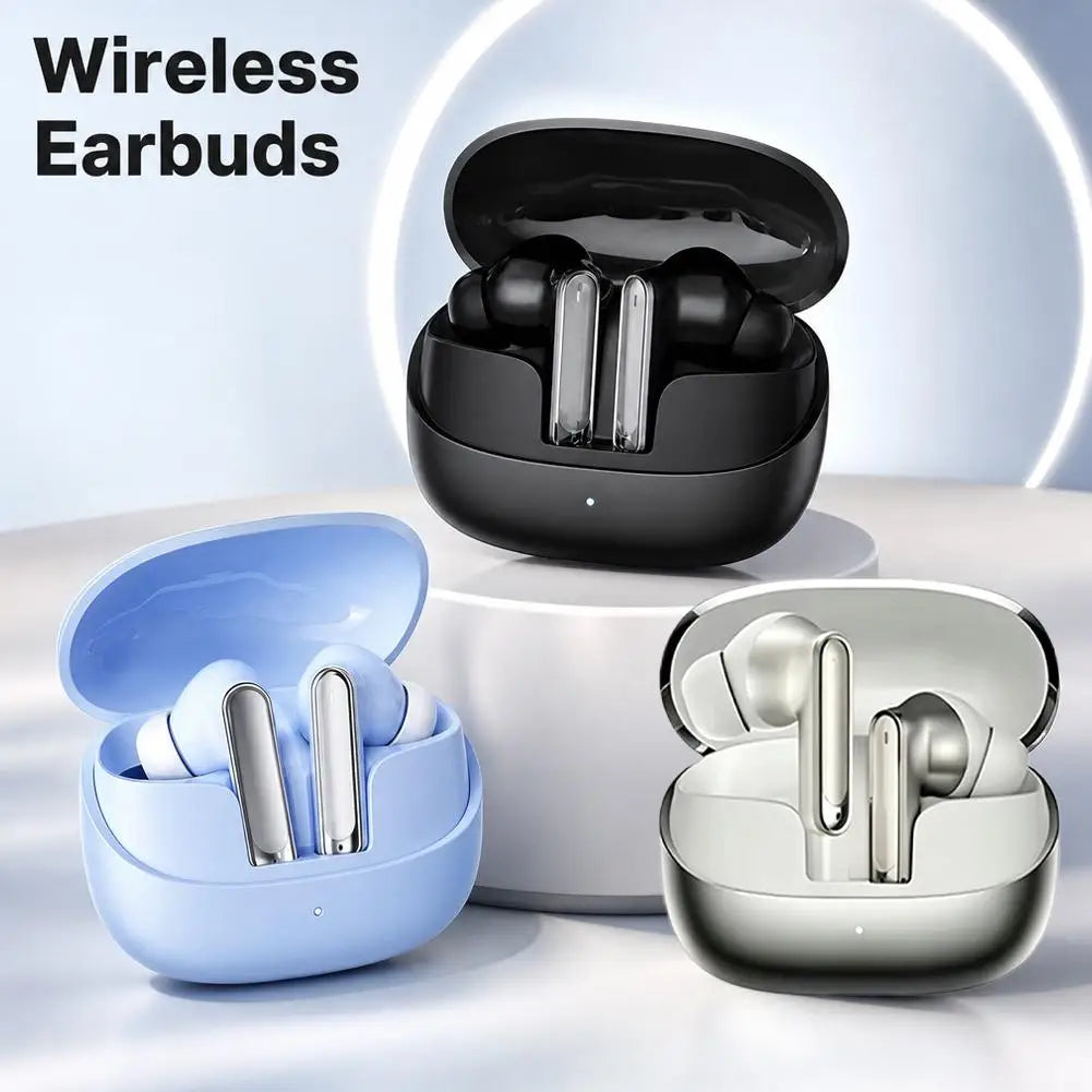 AI Translation Earbuds Real-time Translator Wireless Bluetooth 5.3 Headphones 144 Languages Noise Reduction Smart Earphones