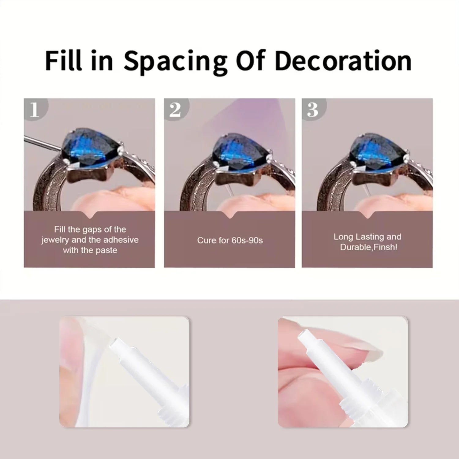 8-Pack Professional Welding High-Strength Oil-Based Glue - Universal Strong Quick-Drying Adhesive, Suitable for Resin, Ceramics, Metal, Glass, Liquid Glue Tool, with Precision Dispenser