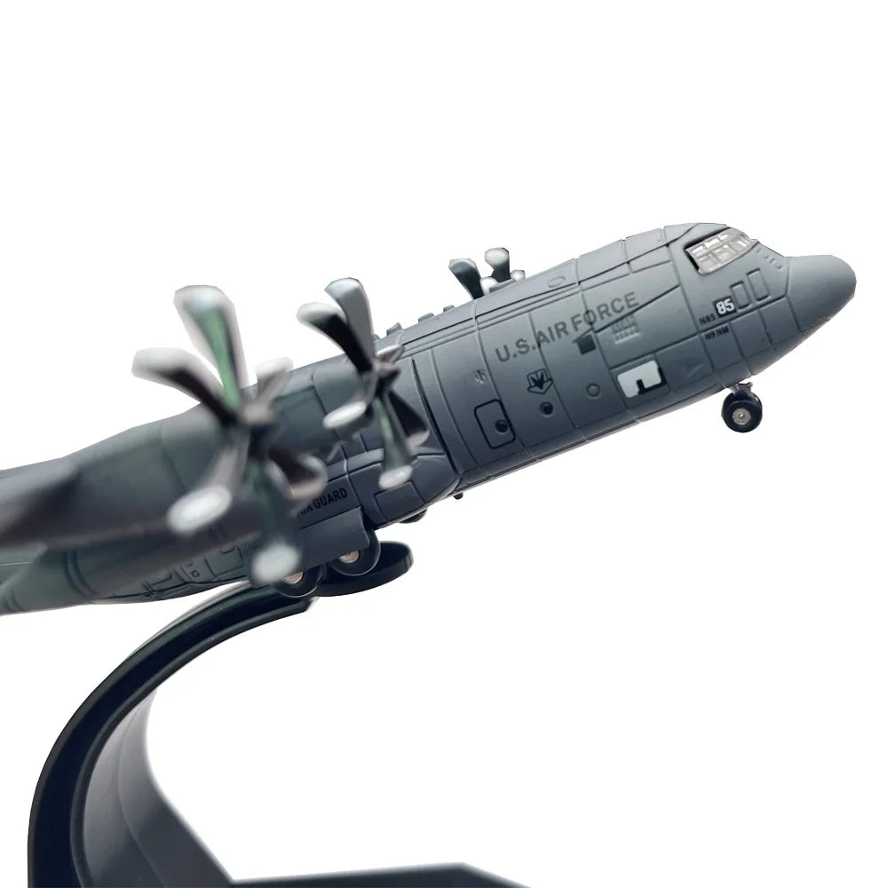 1/200 Scale US Lockheed C-130 Hercules Transport Aircraft C130 Diecast Metal Airplane Military Model  Gift Collection Ornament
