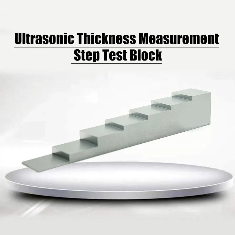 Ultrasonic thickness test blocks thickness of the test piece 4/5 step test blockcalibration block for ultrasonic thickness gauge