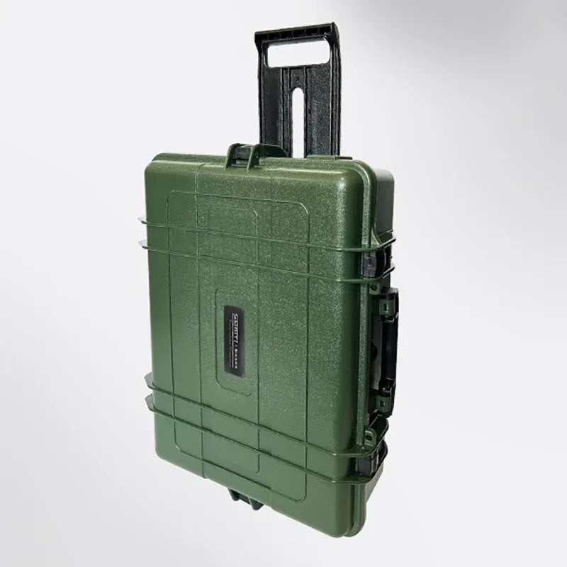Photography Trolley Box IP67 Waterproof Suitcase Tools Box Hardware Toolbox Organizer Trolley Case Hard Case Military Organizer