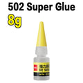 Deli 502 Professional Strength Super Glue Fast Cyanoacrylate Adhesive Hardware Metal Cars Wood Crafts Hobbies Instant Bonding