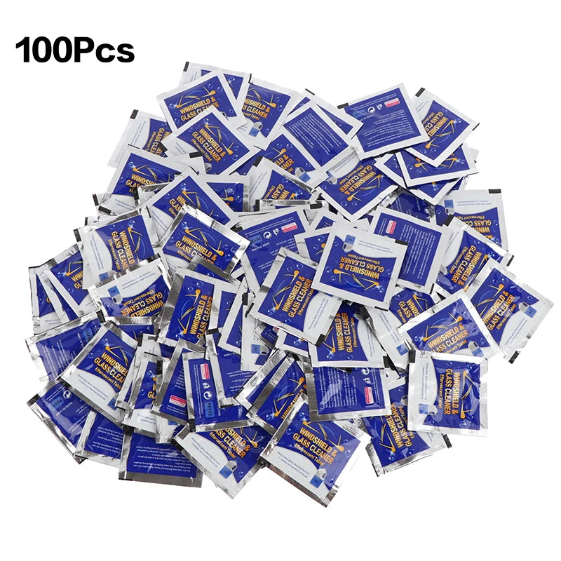 【M】20PCS Car Wiper Fine Cleaner Glass Cleaning Car Solid Wiper Window Cleaner For Any Glass Or Window Car Accessories